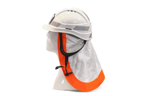 Saharienne anti-UV et anti-chaleur pour casque (accroche intérieure harnais)