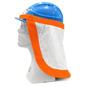 Saharienne anti-UV et anti-chaleur pour casque (accroche extérieure)